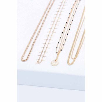 HONEY Bijou kaars Gouden halsketting