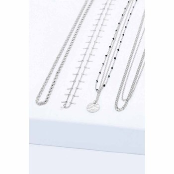 Bougie Bijou PECHE GOURMANDE Zilveren halsketting