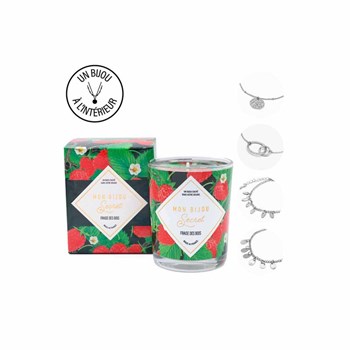 Bougie Bijou FRAISE DES BOIS Zilveren armband