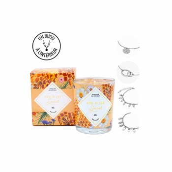 HONEY Bijou kaars Zilveren armband