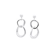 Boucles d'oreilles 'Nilva' Argent 925