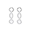 Boucles d'oreilles 'Giada' Argent 925 - vue V1