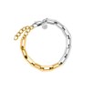 Bracelet Rosefield 'Duotone Chain Bracelet Gold' Acier doré  - JBDCG-J708 - vue V1