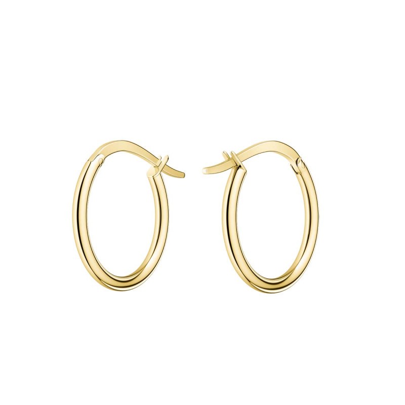 Boucles d'Oreilles Rosefield 'Large Hoops Gold' - JELHG-J583