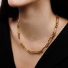 Collier Rosefield 'Bold Chain Necklace Gold' - JNCCG-J616 - vue V2