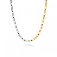 Collier Rosefield 'Duotone Chain Necklace Gold' Acier doré  - JNDCG-J707