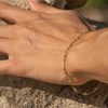 Bracelet Elyssa en pierres Péridot - vue V3