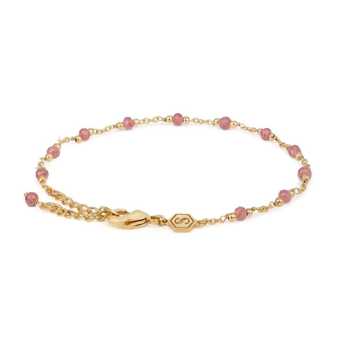 Bracelet Elyssa en pierres Tourmaline - vue 2