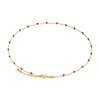 Collier Elyssa en pierres Grenat - vue V5