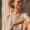 Collier Elyssa en pierres Péridot - vue V4