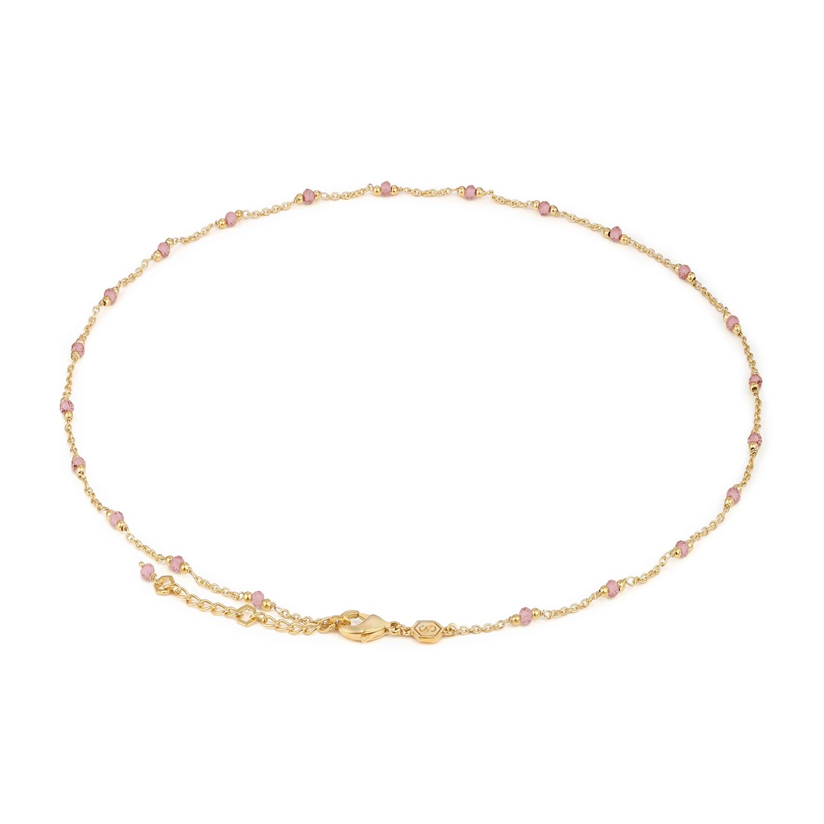 Collier Elyssa en pierres Tourmaline - vue 2