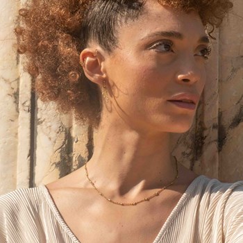 Boucles d'oreilles Elyssa en pierres Péridot