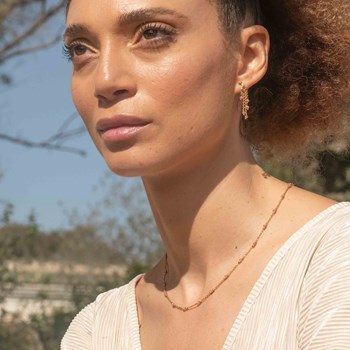 Boucles d'oreilles Elyssa en pierres Tourmaline