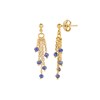 Boucles d'oreilles Elyssa en pierres Lapis-lazuli - vue V2