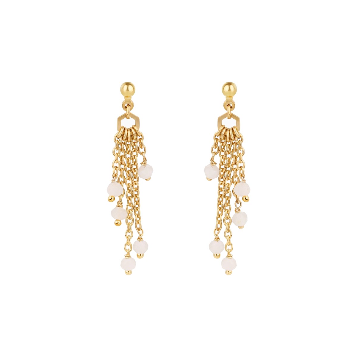 Boucles d'oreilles Elyssa en Pierres de Lune