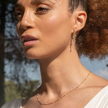 Boucles d'oreilles Elyssa en Pierres de Lune