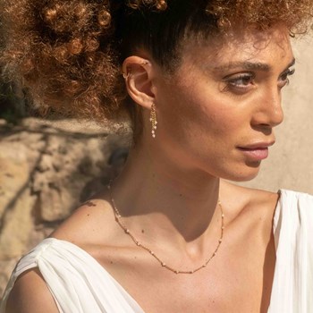 Boucles d'oreilles Elyssa en Pierres de Lune