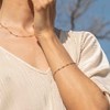 Collier, bracelet et boucles d'oreilles Elyssa en pierres Tourmaline - vue V5
