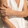 Collier, bracelet et boucles d'oreilles Elyssa en Pierres de Lune - vue V5
