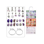 Calendrier de l'avent Charms, Perles et Bracelets - Argenté