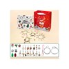 Calendrier de l'avent Charms, Perles, Bracelets, Collier, Boucles - Argenté - vue V1