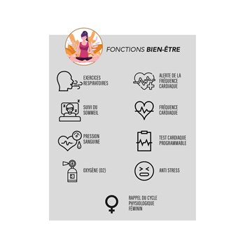 Mixed Connected Watch - OVERTAKE - Milanese pink gold bracelet