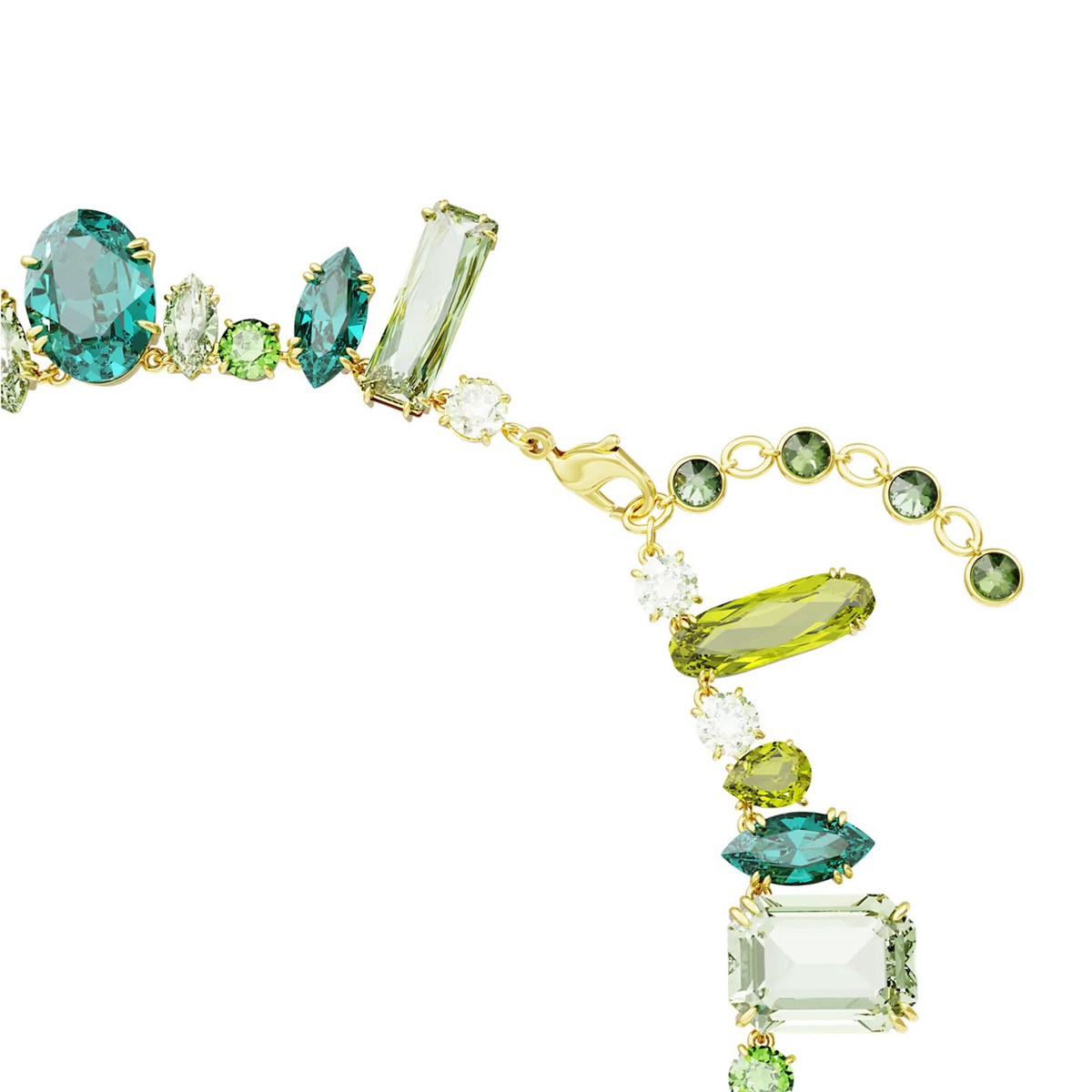 Collier Swarovski Gema vert - vue 3