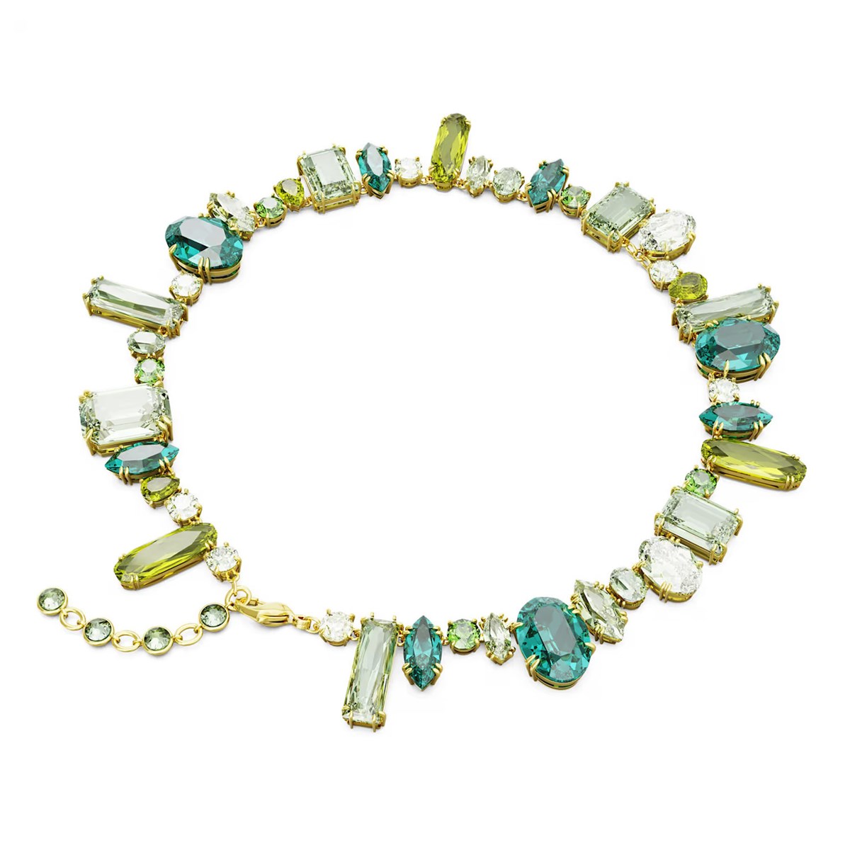 Collier Swarovski Gema vert - vue 4