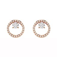 Clous d'oreilles Swarovski Constella rosés