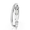 Bague Swarovski Hyperbola deux anneaux_x000D_
T55 - vue V4
