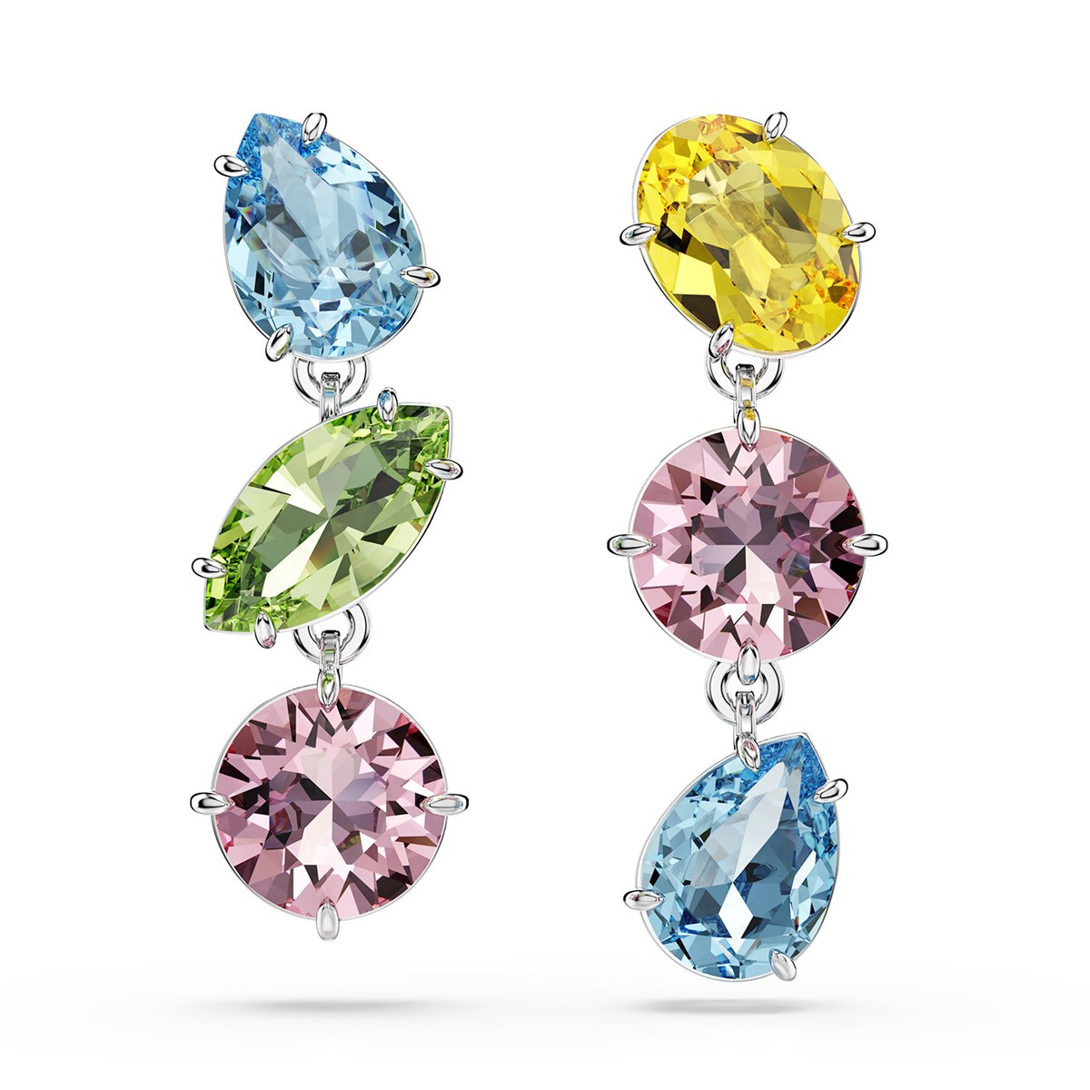 Boucles d'oreilles Swarovski Gema multicolores