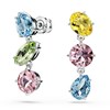 Boucles d'oreilles Swarovski Gema multicolores - vue V3