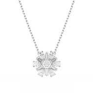 Collier Swarovski Idyllia fleur blanche