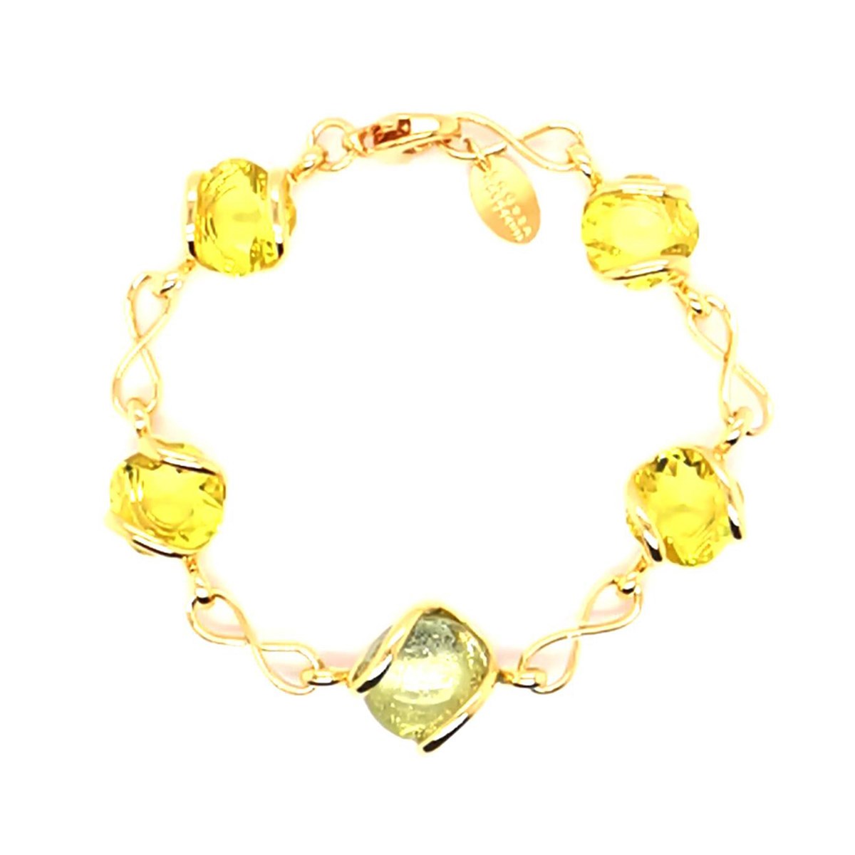 Bracelet Andrea Marazzini Murano Peridot