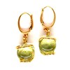 Boucles d'oreilles Andrea Marazzini Murano Peridot - vue V1