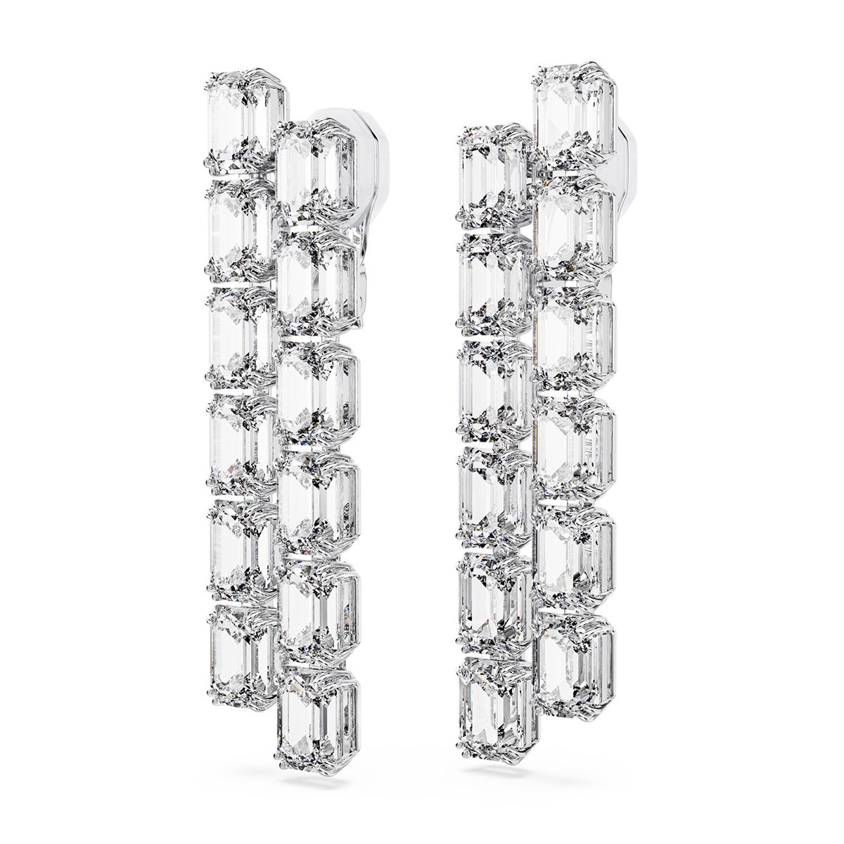 Boucles d'oreilles Swarovski Millenia Clips - vue 4