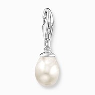 Pendentif Charm Thomas Sabo Perle blanche argent