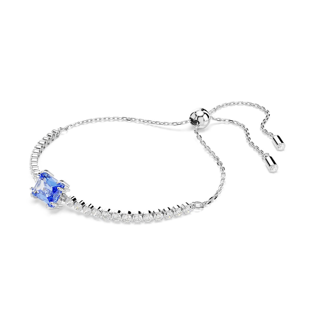 Bracelet Swarovski Matrix bleu - vue 3