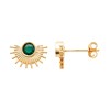 Boucles d'oreilles Soleil Brillaxis_x000D_
Plaqué Or avec Oxydes de zirconium - vue V3