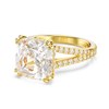 Bague cocktail Swarovski Stilla dorée 58 - vue V5
