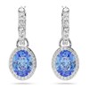 Pendants d'oreilles Swarovski Una Angelic - vue V1