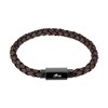 Bracelet homme Lotus Style Urban Man cuir marron - vue V1