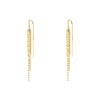 Boucles d'oreilles pendantes Agatha métal doré
Collection NEBET - vue V3
