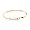 Bracelet jonc Agatha en argent doré
Collection BANGLE - vue V1