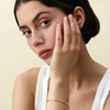 Bracelet jonc Agatha en argent doré
Collection BANGLE - vue V2