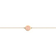 Bracelet souple Les Cadettes Lotus_x000D_
laqué rose