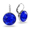 Boucles d'oreilles Swarovski Bella bleues - vue V4