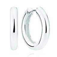 créoles Sif Jakobs Créoles Carrara pianura Medio_x000D_
argent 925/1000