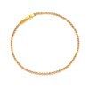 Bracelet Sif Jakobs Ellera argent plaqué or_x000D_
oxydes de zirconium champagne 17 cm - vue V1