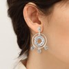 Boucles d'oreilles Les Georgettes Pépite argentées
20mm - vue V2